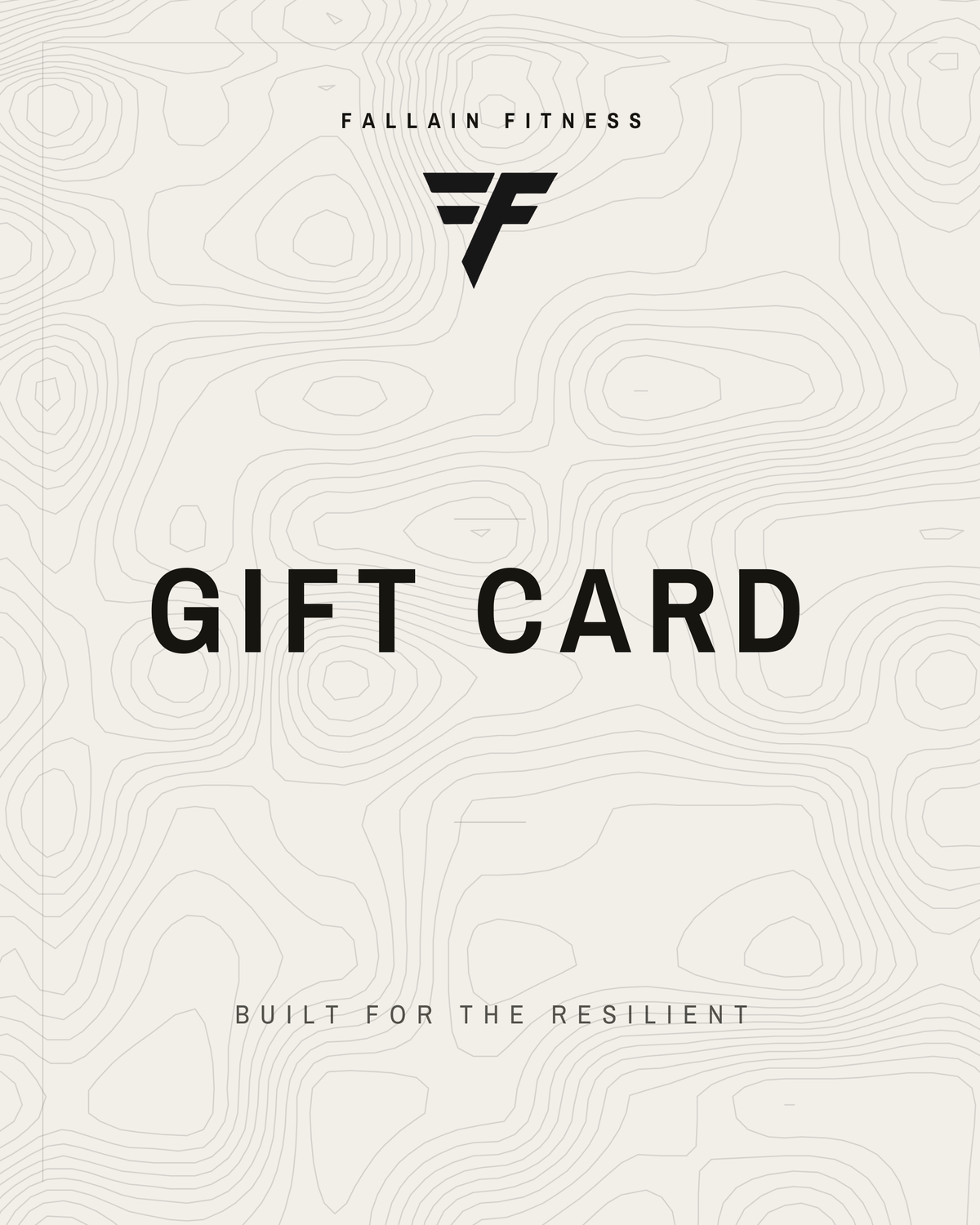 Fallain Fitness Gift Card