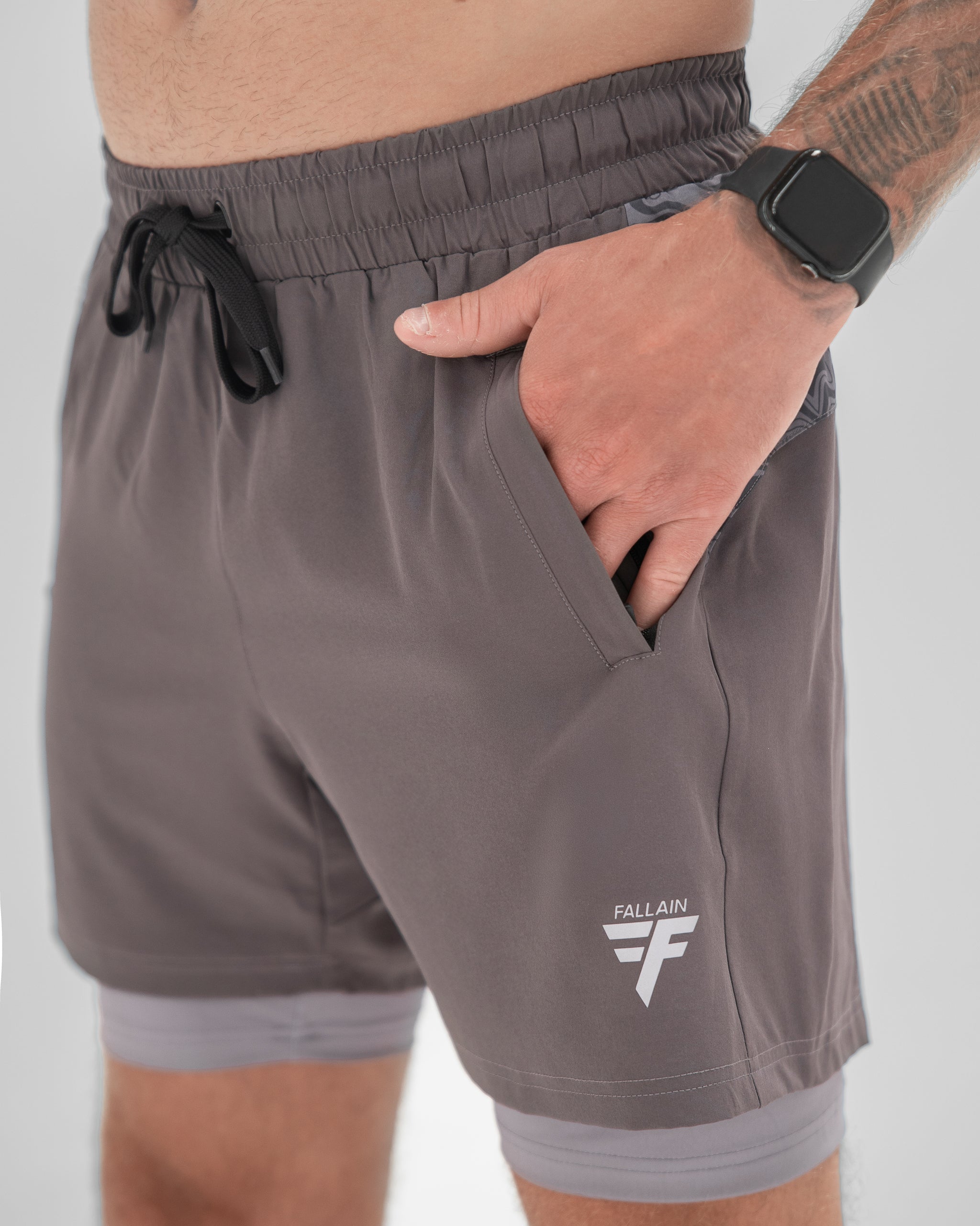 DÀ-THÒNA LIATH TWO LAYER SHORTS