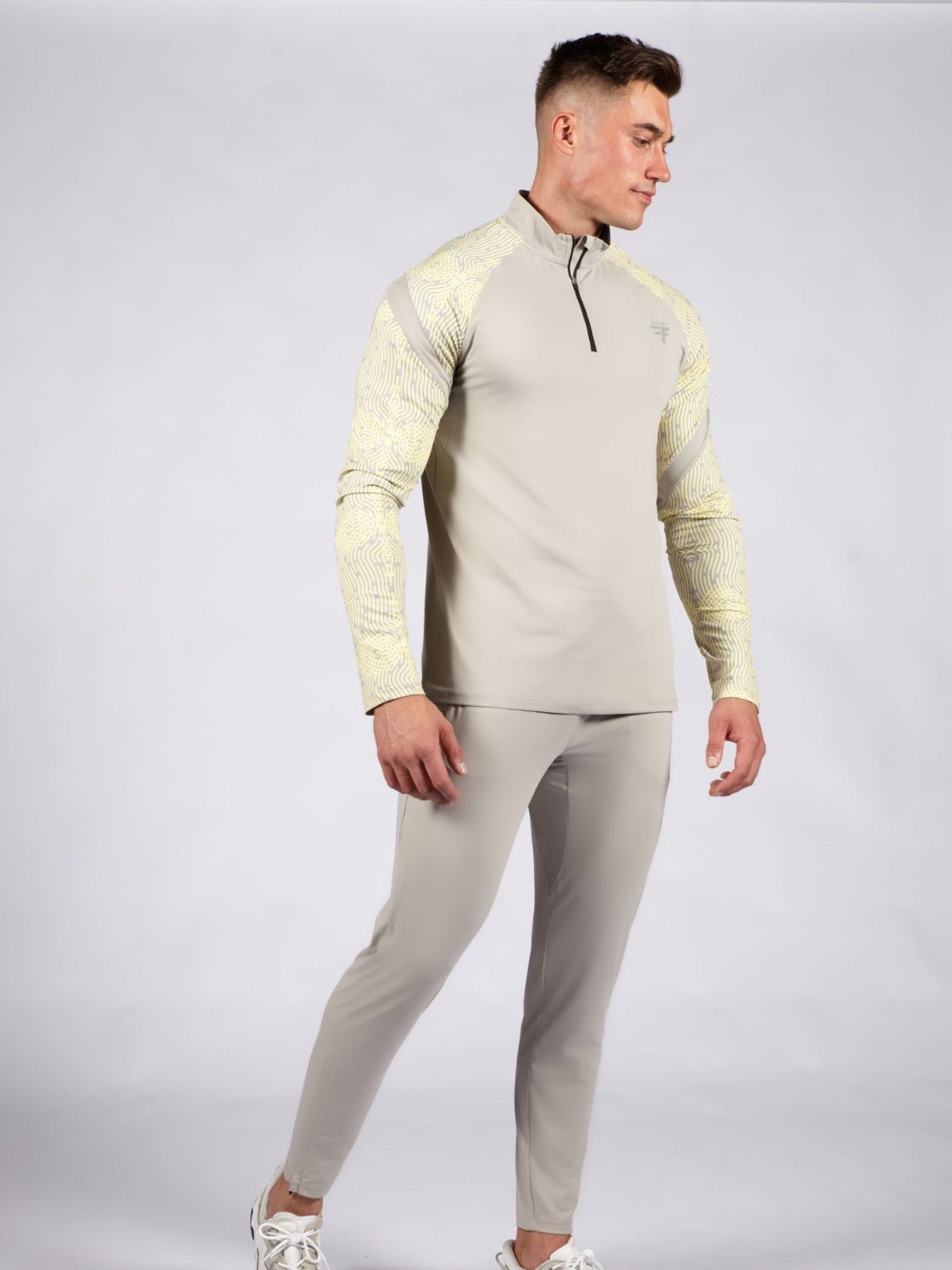 Tùsail 1/4 Zip Top Buidhe - FallainFitness