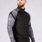 Tùsail 1/4 Zip Top Dubh - FallainFitness